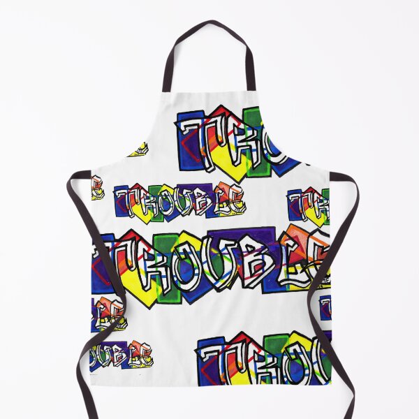 Item preview, Trouble Graffiti Pattern designed and sold by Aundys.
