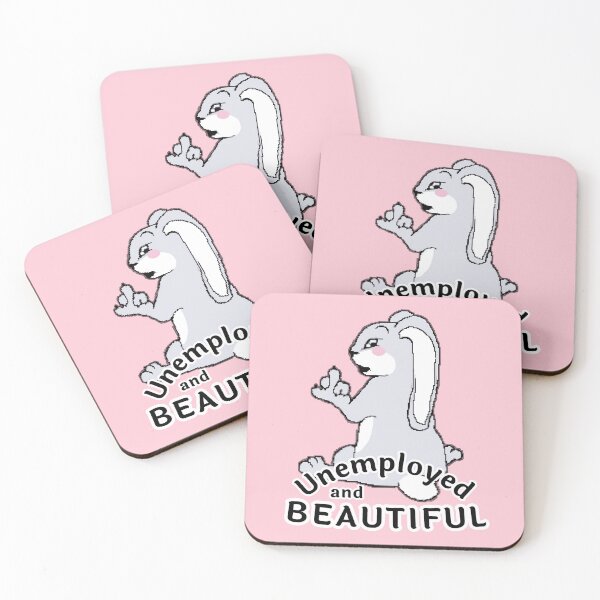 Item preview, Unemployed And Beautiful designed and sold by ViewerEqualsPhoton.