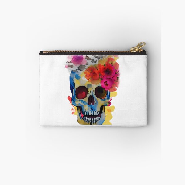 Item preview, Skull and Botany - Floral Splash! designed and sold by freshWaterCo.