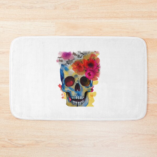 Item preview, Skull and Botany - Floral Splash! designed and sold by freshWaterCo.