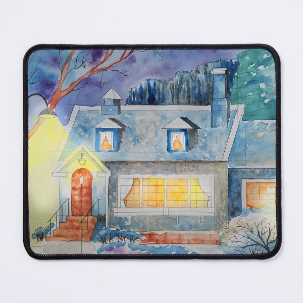 Item preview, Abstract House in winter designed and sold by Vero De.