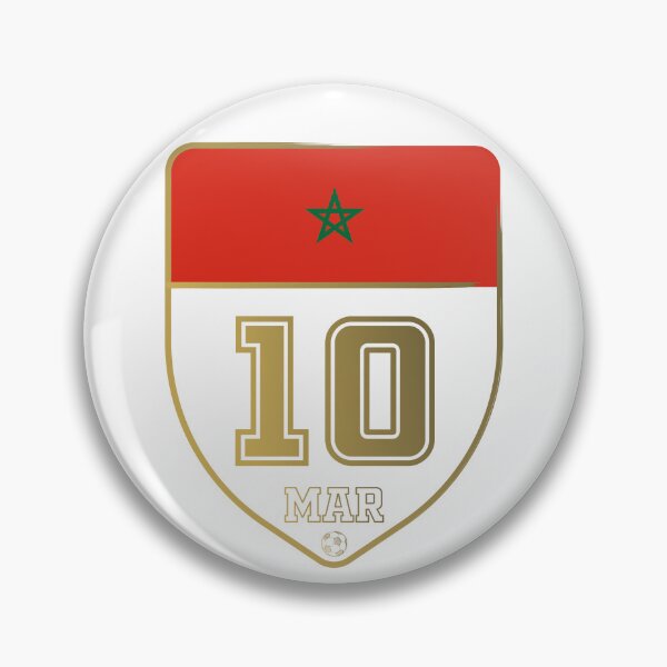 Item preview, Football world cup - Morocco badge designed and sold by Polyxz.