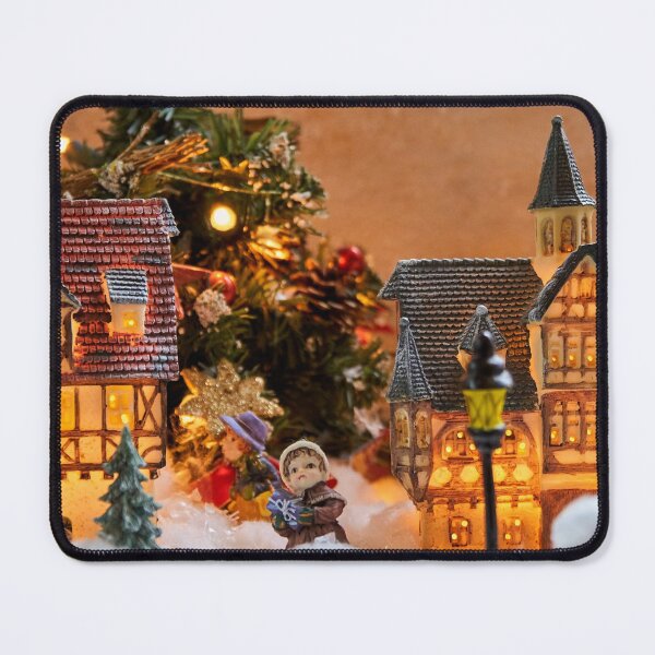 Item preview, Traditional Christmas village with singers caroling designed and sold by Vero De.