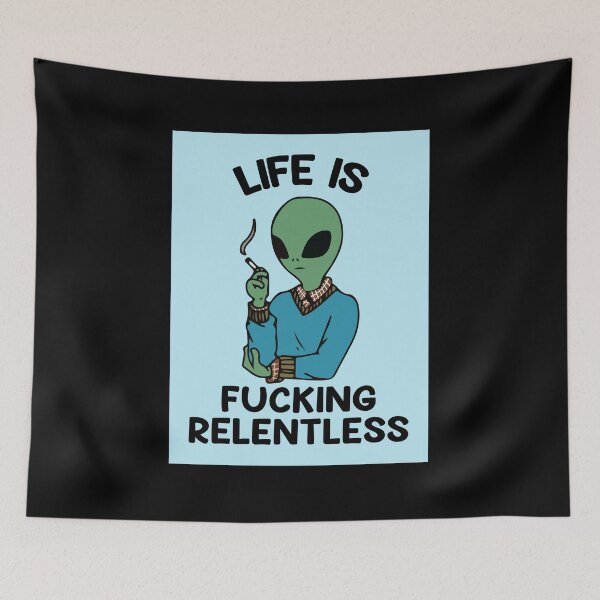 Item preview, Life Is Fcking Relentless designed and sold by khlokprimb.