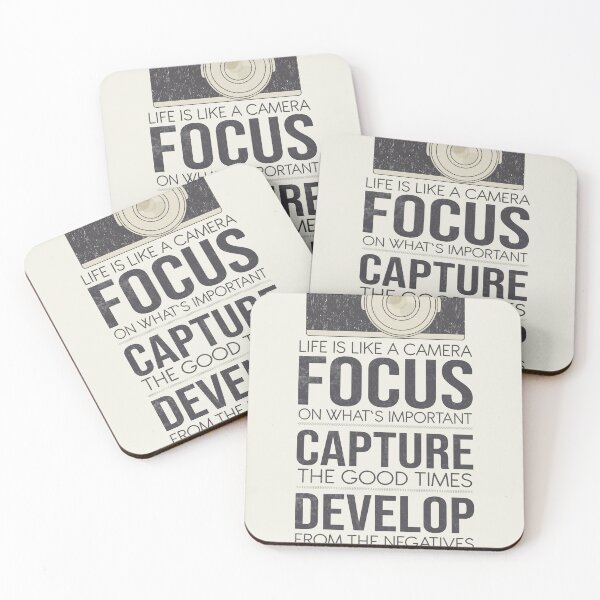 Item preview, Life Is Like A Camera Focus On Whats Important Capture designed and sold by khlokprimb.