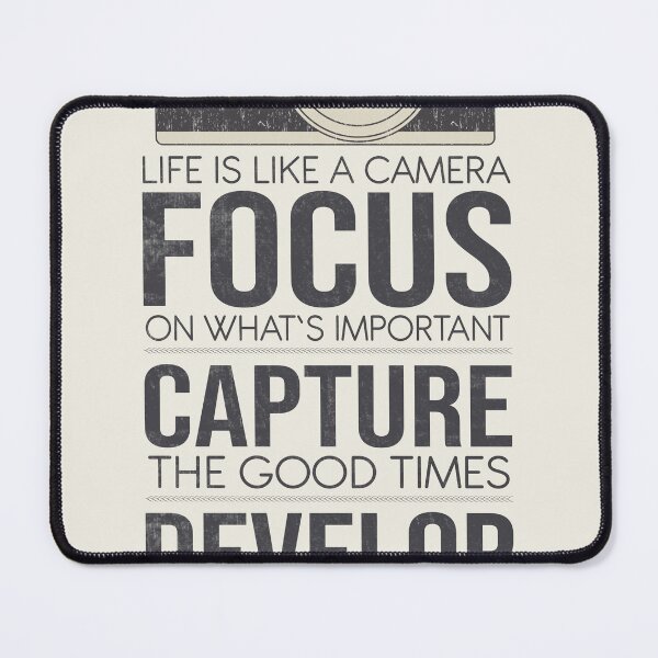 Item preview, Life Is Like A Camera Focus On Whats Important Capture designed and sold by khlokprimb.