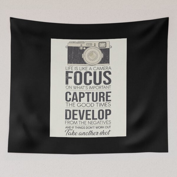 Item preview, Life Is Like A Camera Focus On Whats Important Capture designed and sold by khlokprimb.