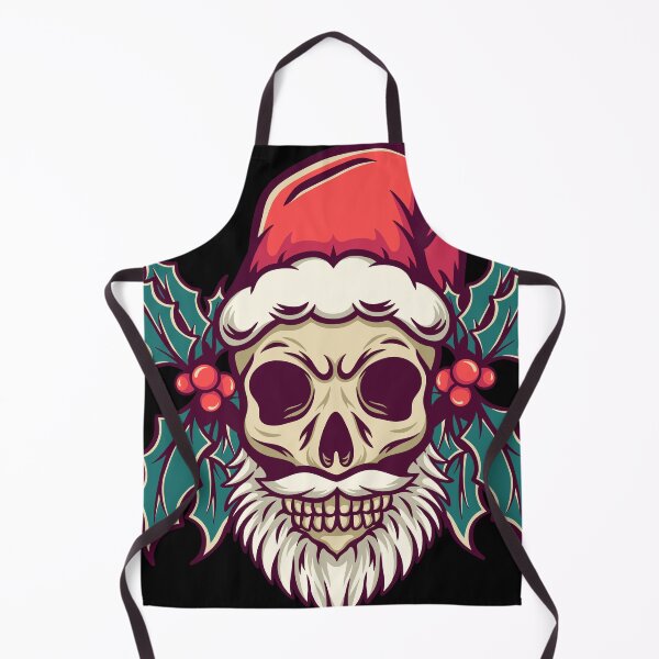 Item preview, Skull Christmas - Retro Illustration designed and sold by STR Graphs.