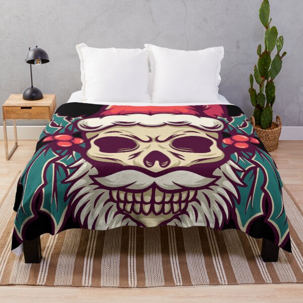 Item preview, Skull Christmas - Retro Illustration designed and sold by STR Graphs.