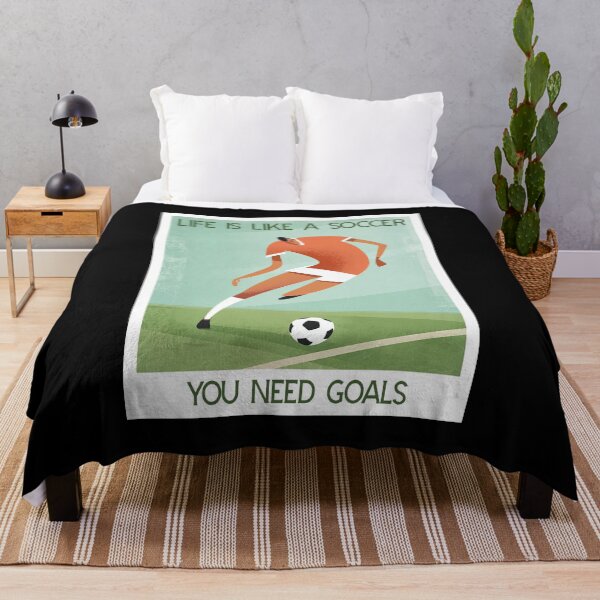 Item preview, Life Is Like A Soccer You Need Goals designed and sold by khlokprimb.