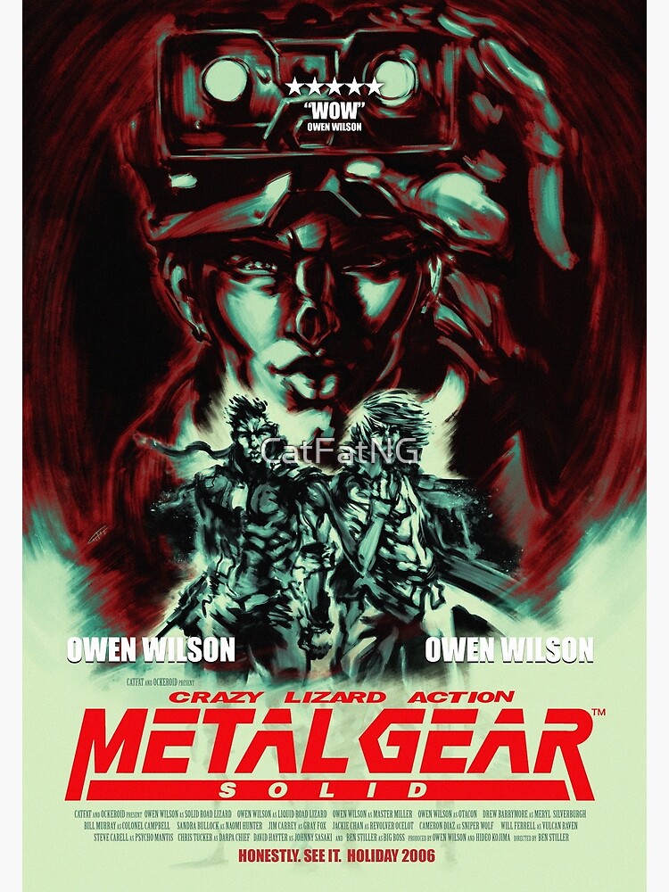 Metal Gear Owen Wilson by CatFatNG