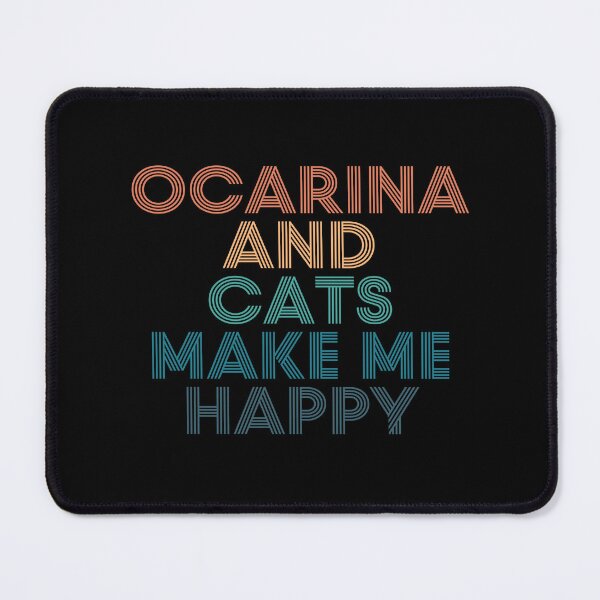 Item preview, Ocarina And Cats Make Me Happy- Gift for Ocarina & Cats Fans designed and sold by kindxinn.