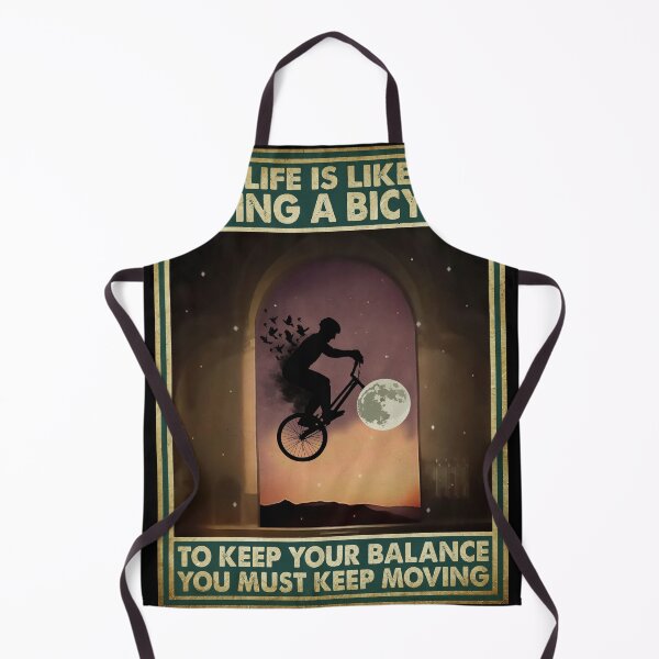 Item preview, Life is Like Riding A Bicycle to Keep Your Balance designed and sold by khlokprimb.