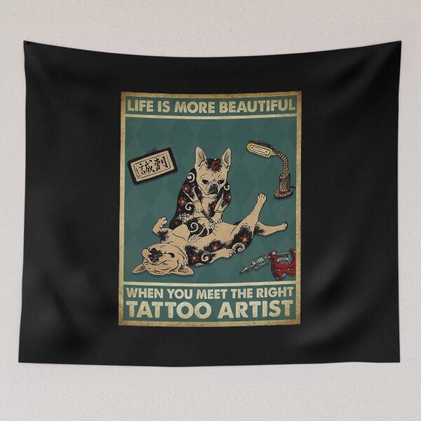 Item preview, Life Is More Beautiful When You Meet The Right Tattoo Artist designed and sold by khlokprimb.