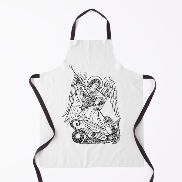 Item preview, Saint Michael Archangel and the dragon designed and sold by lachataigne.