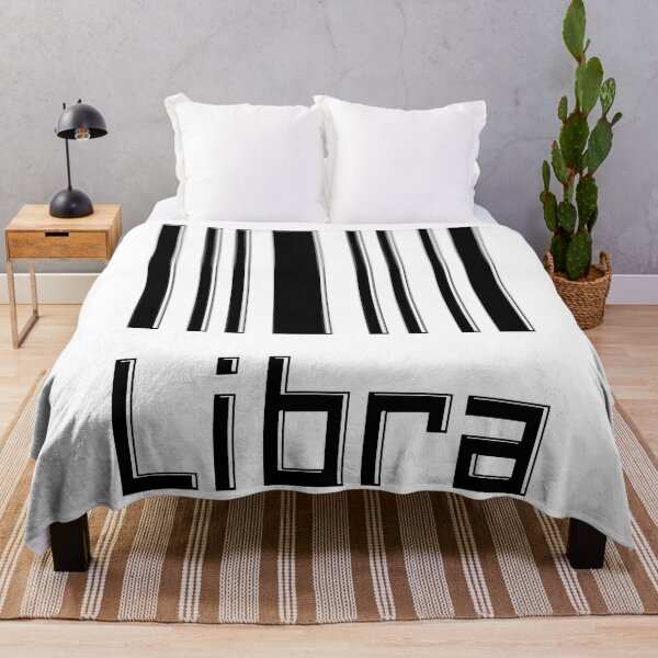 Item preview, Libra Barcode Zodiac Sign Horoscope designed and sold by I-Cant-We-Can.