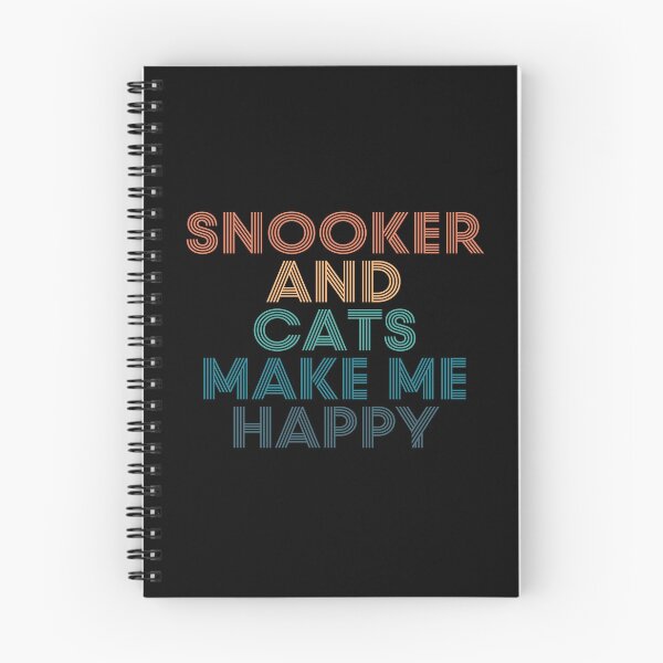 Item preview, Snooker And Cats Make Me Happy- Gift for Snooker & Cats Fans designed and sold by kindxinn.