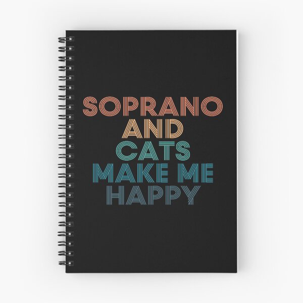 Item preview, Soprano And Cats Make Me Happy- Gift for Soprano & Cats Fans designed and sold by kindxinn.