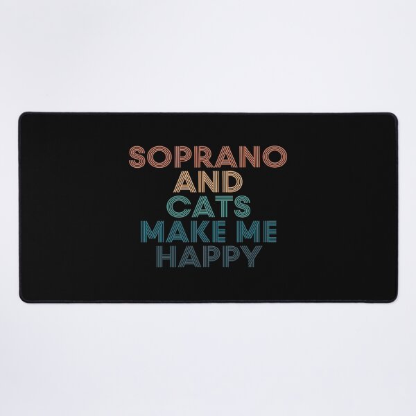 Item preview, Soprano And Cats Make Me Happy- Gift for Soprano & Cats Fans designed and sold by kindxinn.