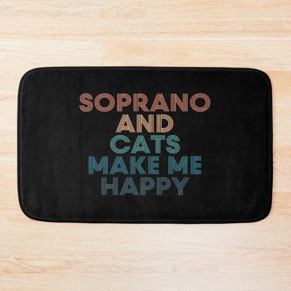 Item preview, Soprano And Cats Make Me Happy- Gift for Soprano & Cats Fans designed and sold by kindxinn.