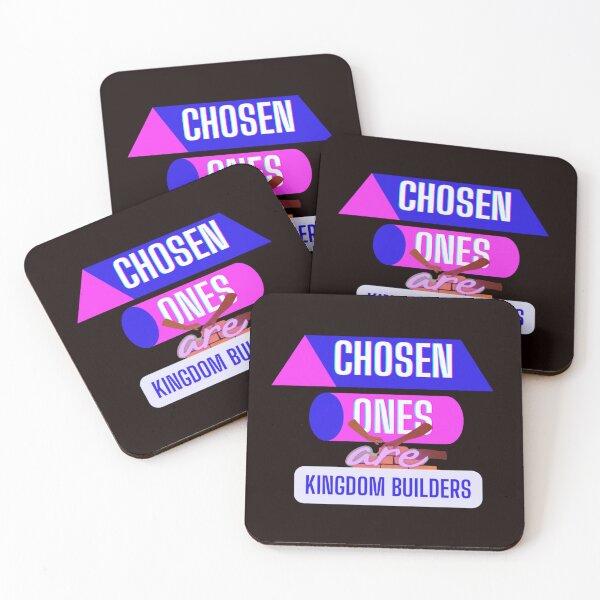 Item preview, Chosen ones are kingdom builders (black, )Temple,Church ,Heaven, designed and sold by Mammanation.