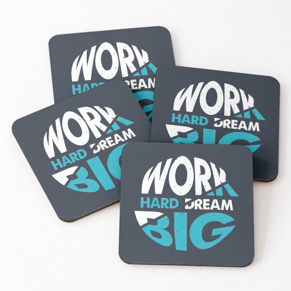 Item preview, Work Hard Dream Big, Dream Big Quotes designed and sold by graphic-genie.
