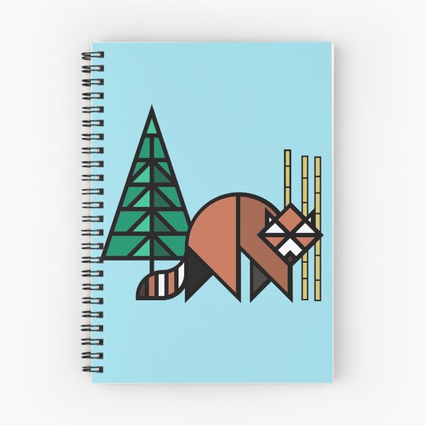 Item preview, Red Panda Geometric  designed and sold by RedPandasDaily.
