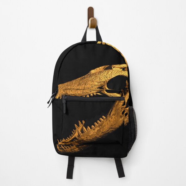 Aperçu de l'œuvre Crâne d'alligator doré créée et vendue par boltjesdesign.