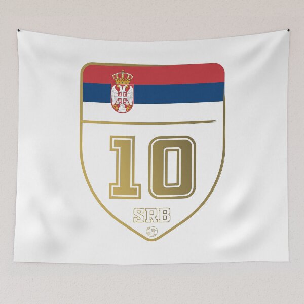 Item preview, Football world cup -Serbia badge designed and sold by Polyxz.