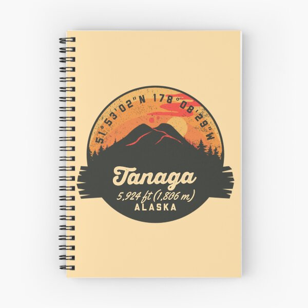Item preview, Tanaga Volcano Souvenir Badge Alaska designed and sold by mountainfad.