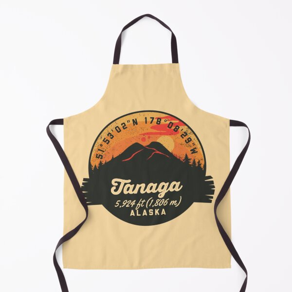 Item preview, Tanaga Volcano Souvenir Badge Alaska designed and sold by mountainfad.
