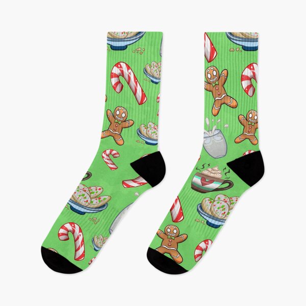 Item preview, Christmas Gingerbread Candycane Pattern designed and sold by MariaDracona.