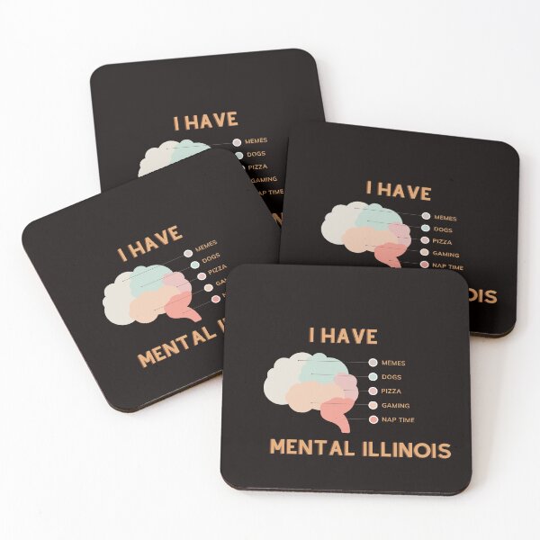 Item preview,  I Have Mental Illinois For mental Illinois Lovers funny health designed and sold by TheVIP.