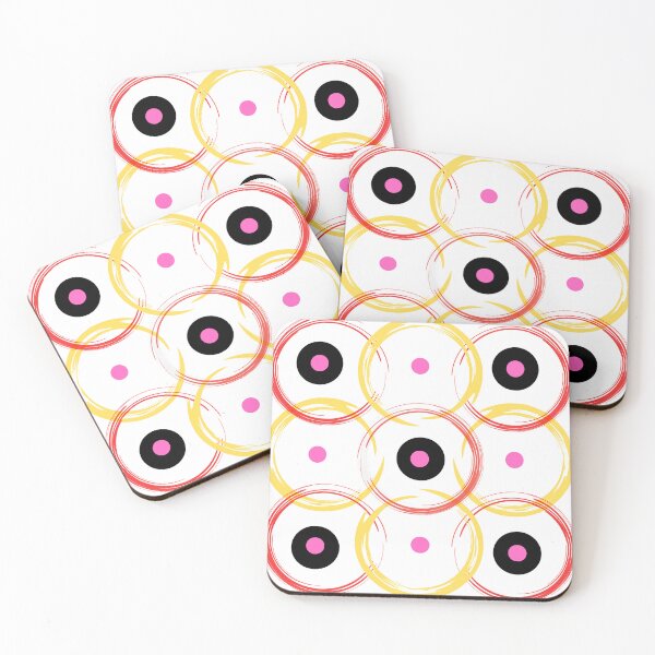 Item preview, Retro colourful seamless pattern from the 50s and 60s vintage background. Geometric pattern with circles. designed and sold by Giree07.