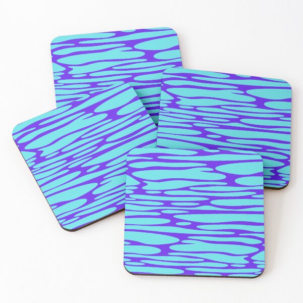Item preview, Abstract blue puddles designed and sold by calibrit.