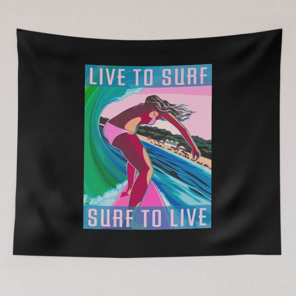 Item preview, Live To Surf Surf To Live designed and sold by grossepratsg.