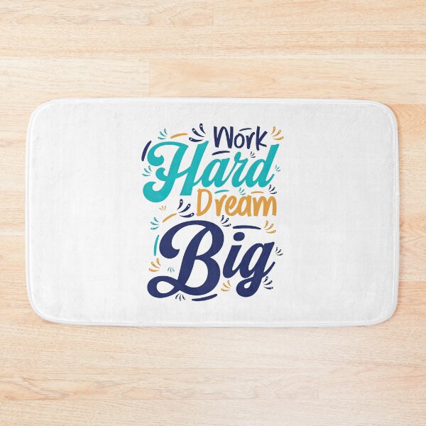 Item preview, Work Hard Dream Big, Dream Big Quotes designed and sold by graphic-genie.