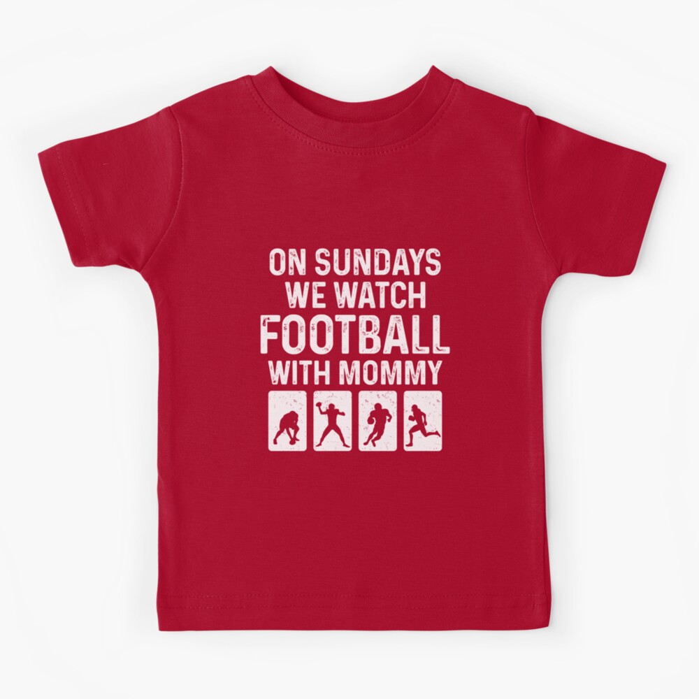 Mens on Sundays We Watch Football Tshirt Funny Sports Tailgating Tee