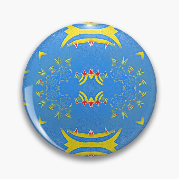 Item preview, ARUBA - ABSTRACT PAINTED FLAG OF ARUBA  - ONE HAPPY ISLAND designed and sold by Ralek.