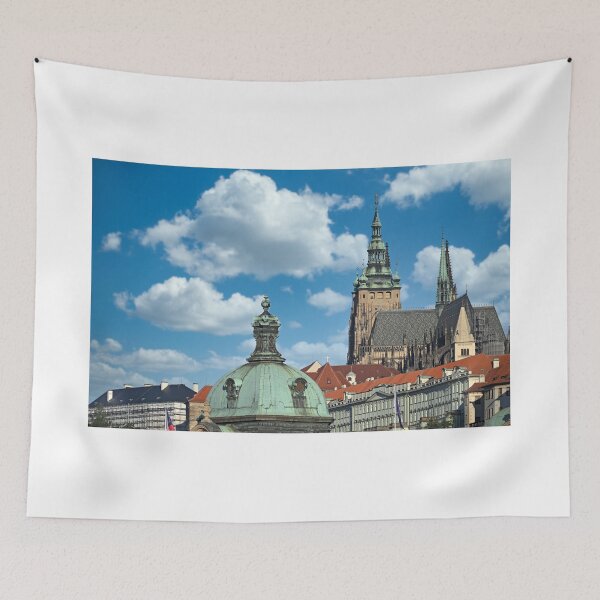 Item preview, Prague Castle and old buildings cityscape Czech republic designed and sold by goceris.