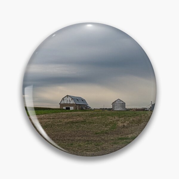 Item preview, Farm with Rain in the Distance designed and sold by arfff.
