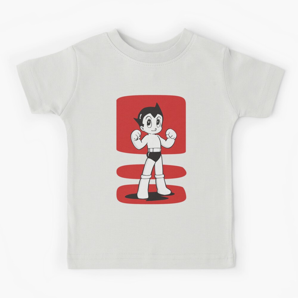 Astro Boy T Shirts for Men 100% Cotton Novelty T-Shirts Crewneck Astroboy  Mighty Atom Tees Short Sleeve Tops Gift Idea