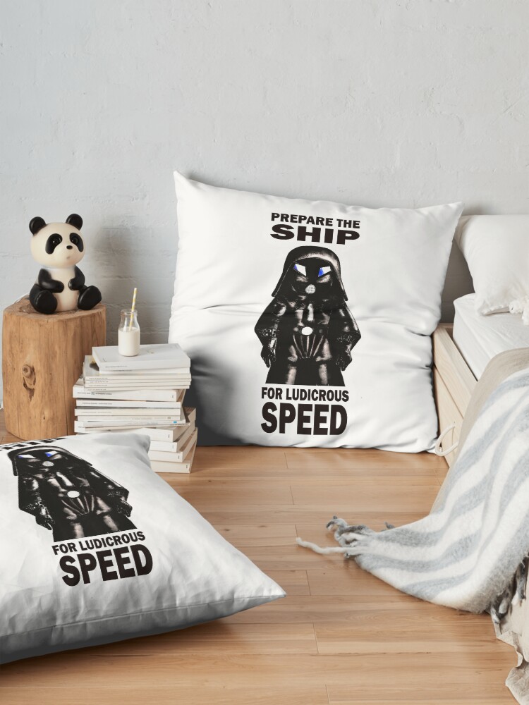 Alternate view of spaceballs Floor Pillow