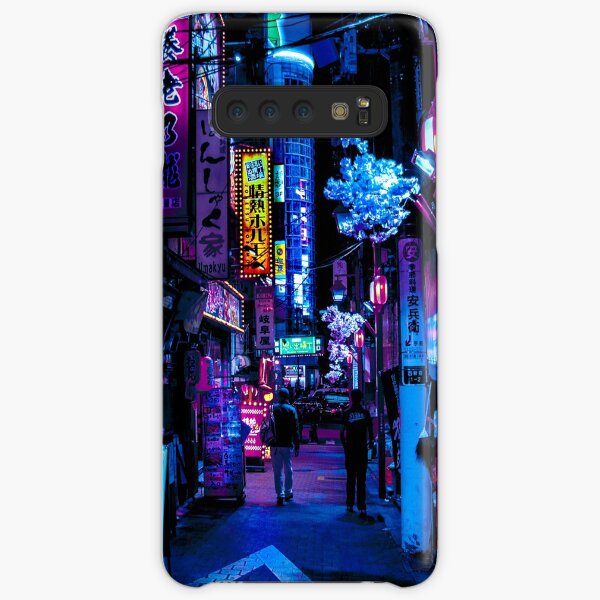 Blue Tokyo Alleys Samsung Galaxy Snap Case