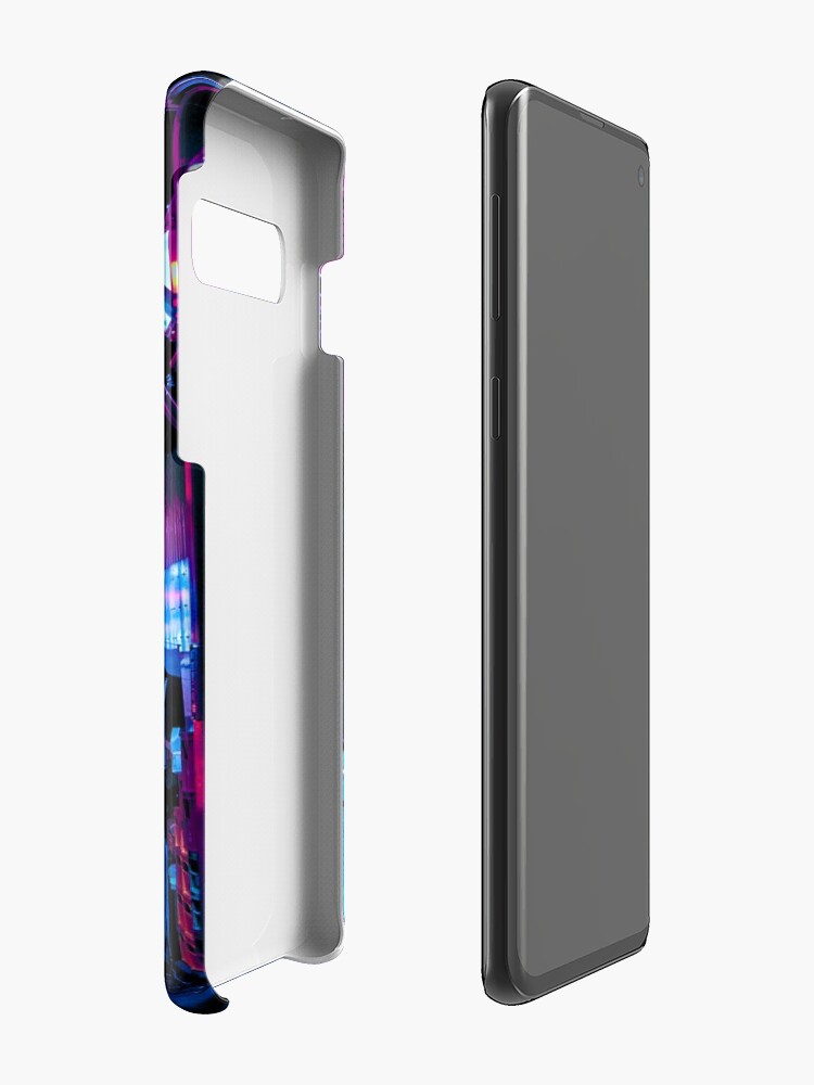 Alternate view of Blue Tokyo Alleys Case & Skin for Samsung Galaxy