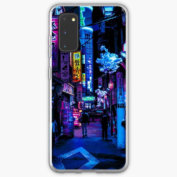 Blue Tokyo Alleys Samsung Galaxy Soft Case