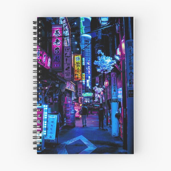Item preview, Los callejones azules de Tokio designed and sold by Neondreamscapes.