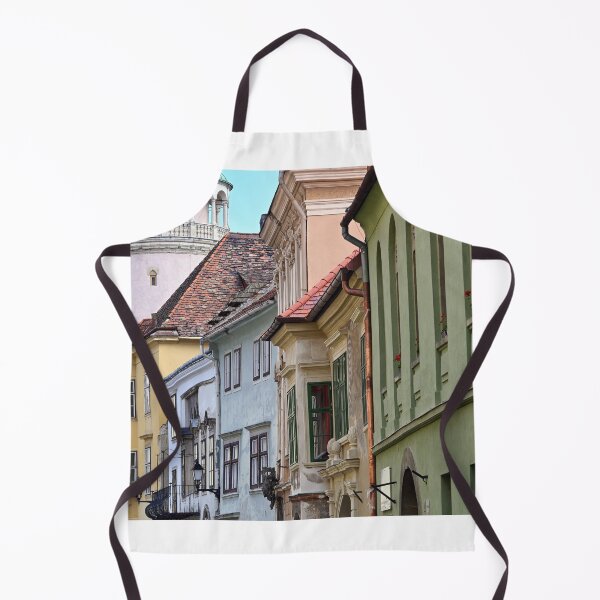 Item preview, old buildings and Firewatch tower in Sopron Hungary designed and sold by goceris.