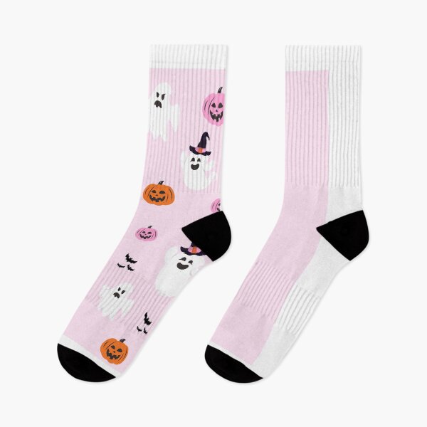 Item preview, pink pumpking boo halloween spooky designed and sold by TheVIP.