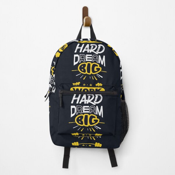 Item preview, Work Hard Dream Big, Dream Big Quotes designed and sold by graphic-genie.